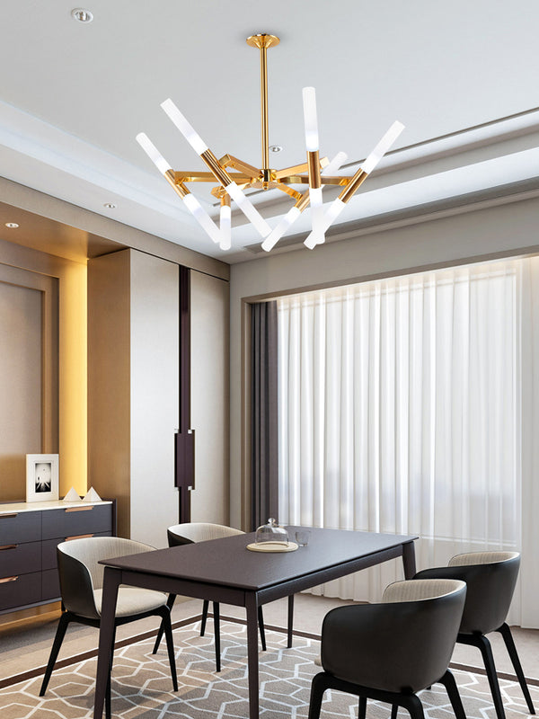 Nordischer LED-Kerzenleuchter