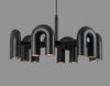 Creative U-shaped chandelier