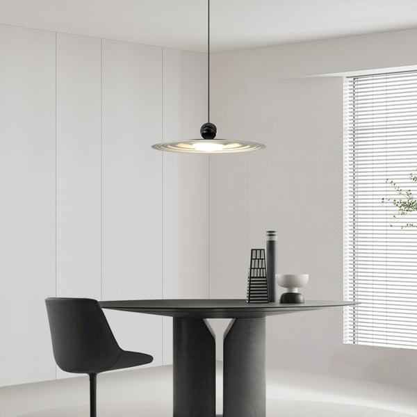 Threaded UFO Chandelier