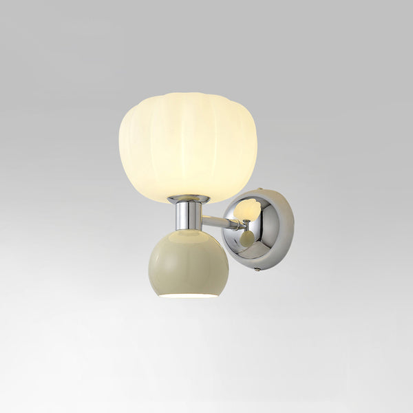 Creative pumpkin shape wall lamp