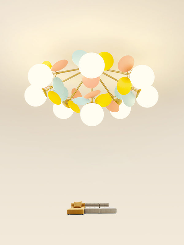 Lustre créatif Macaron pour chambre d'enfant
