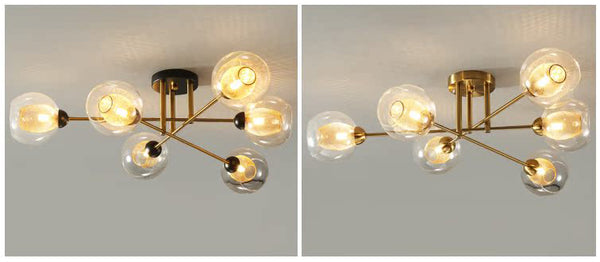 Nordic simple magic beans chandelier