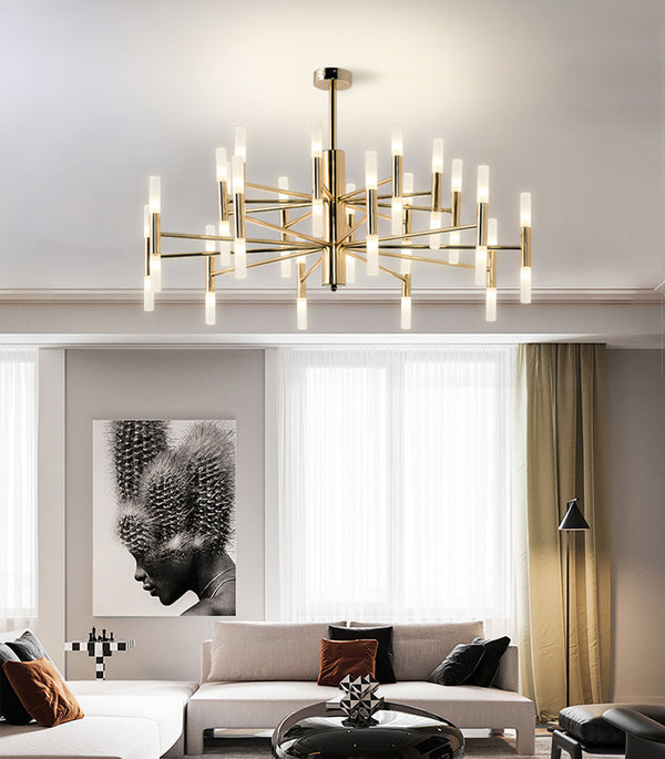 Nordischer LED-Kerzenleuchter