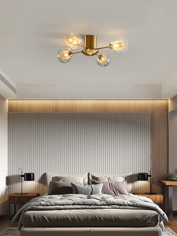 Nordic simple magic beans chandelier