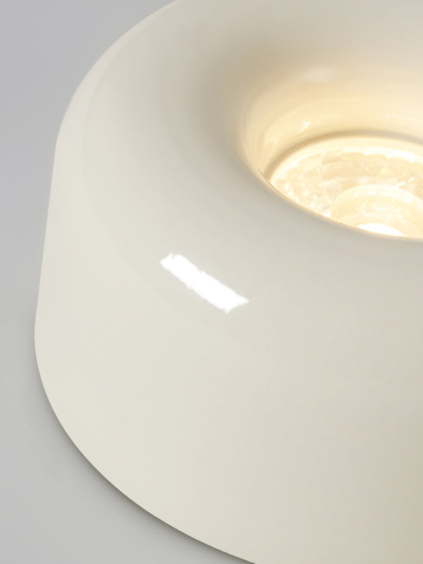 Cream style LED eye protection ceiling lamp