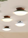 Japanese style bowl ceiling lamp