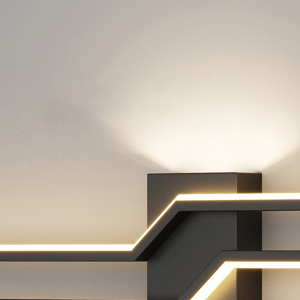 Bande lumineuse murale moderne