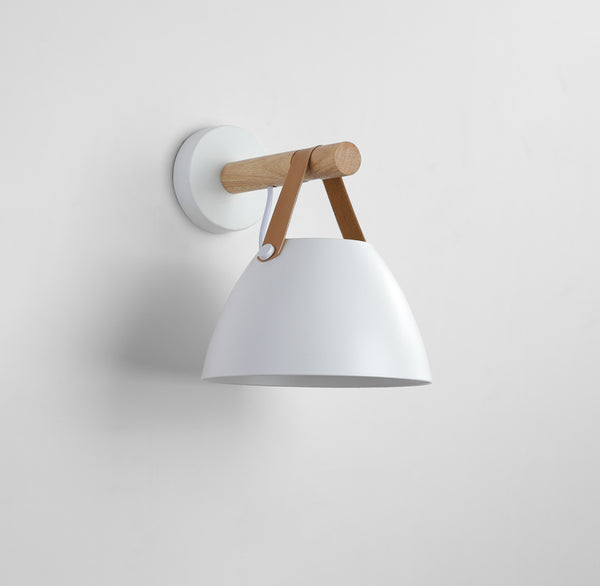 Lampe murale simple de chevet de chambre à coucher