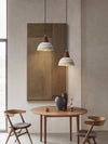 Japanese style solid wood ceramic chandelier