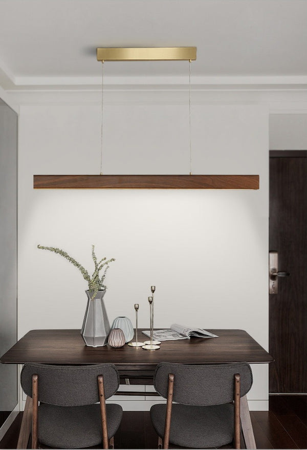 Suspension de table à manger en noyer