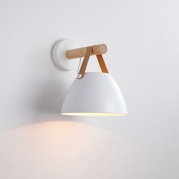 Lampe murale simple de chevet de chambre à coucher