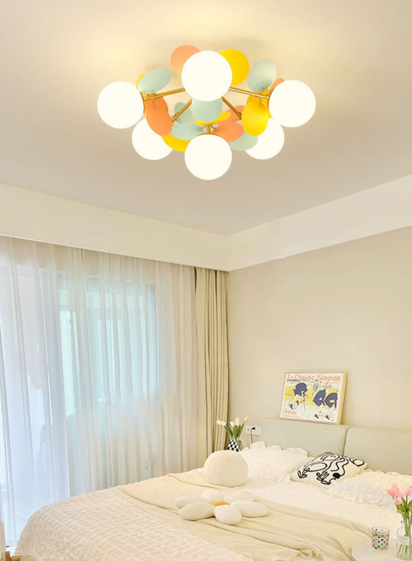 Lustre créatif Macaron pour chambre d'enfant