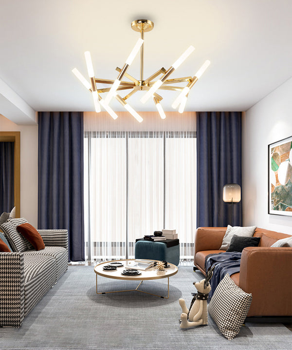 Nordischer LED-Kerzenleuchter