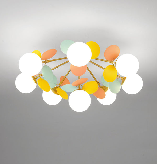 Lustre créatif Macaron pour chambre d'enfant