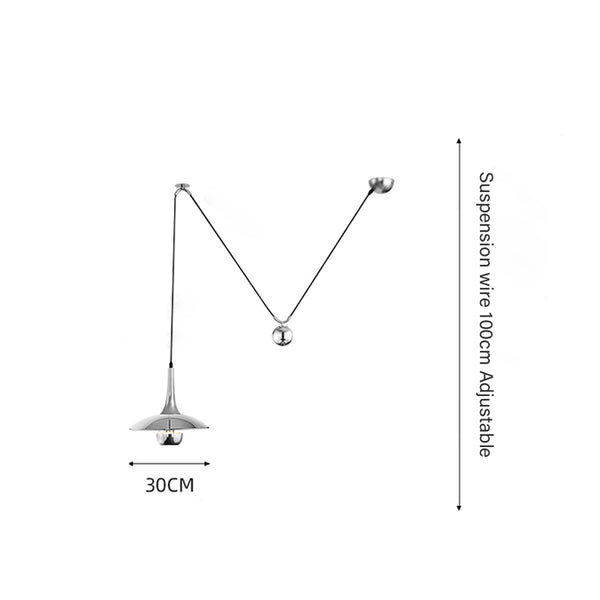 Kreativer UFO-Kronleuchter