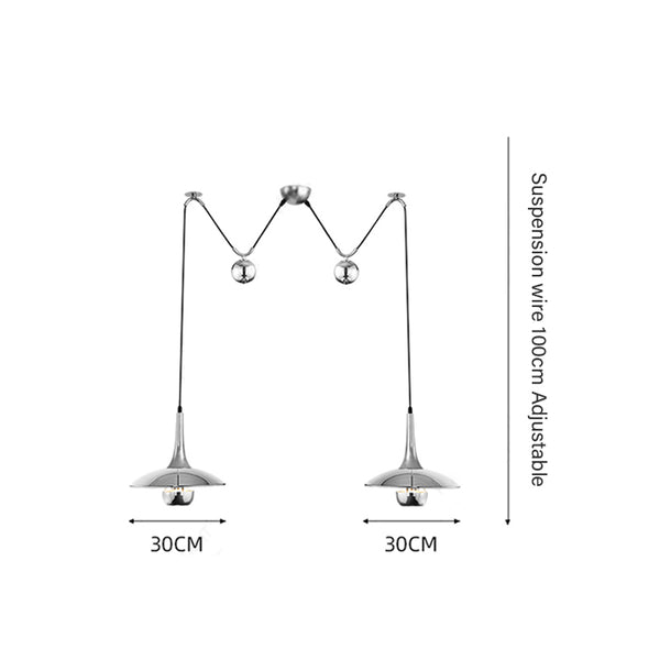 Kreativer UFO-Kronleuchter
