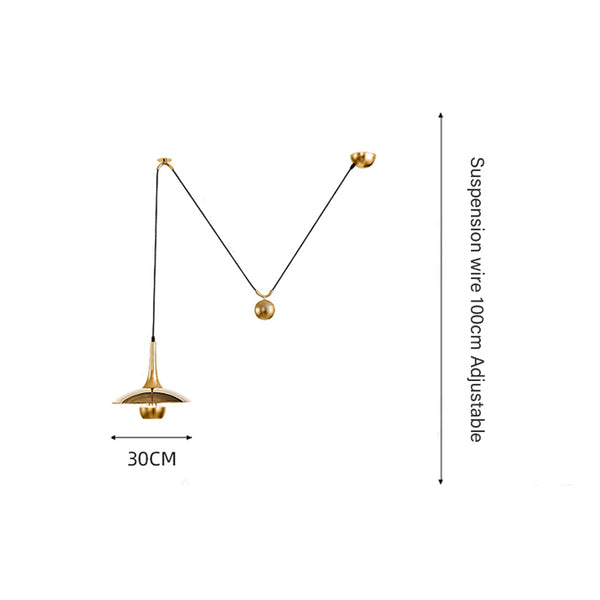 Kreativer UFO-Kronleuchter