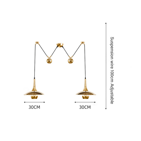 Kreativer UFO-Kronleuchter
