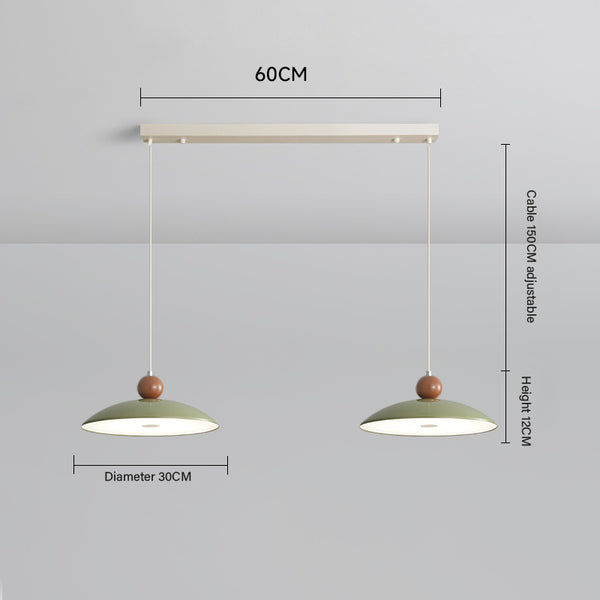 Simple restaurant UFO chandelier