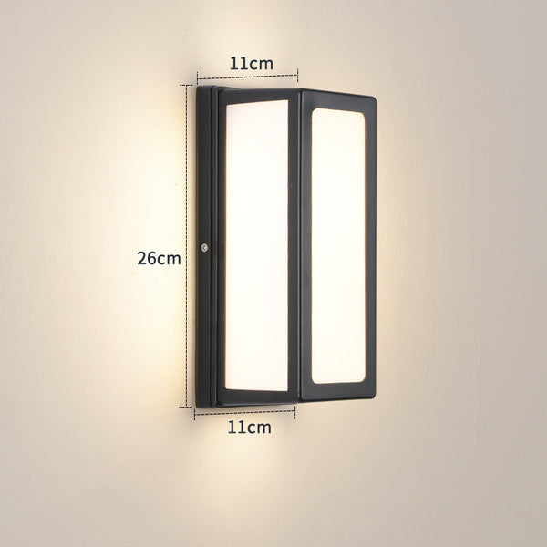 Applique murale d'extérieur à LED pour allée de cour