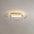 Elliptical strip LED corridor ceiling light