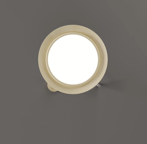 Lustre de salle à manger en forme de soucoupe volante de style crème