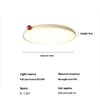 Cream style small milk bean ceiling lamp