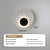 Mond Wandlampe