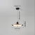 American retro walnut wood grain dining room chandelier