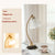 French retro flower glass table lamp