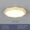 Simple geometric ceiling lamp