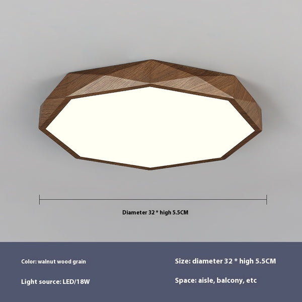 Simple geometric ceiling lamp