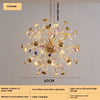 Creative petal dandelion colored crystal chandelier