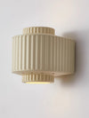 French cream style bedroom bedside corridor wall lamp