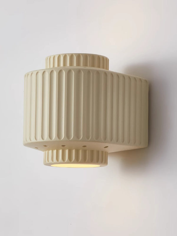 French cream style bedroom bedside corridor wall lamp