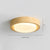 Medieval style wood grain glass bedroom ceiling lamp