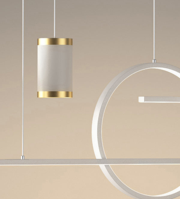 Lustre de table à manger créatif en forme d'étoile