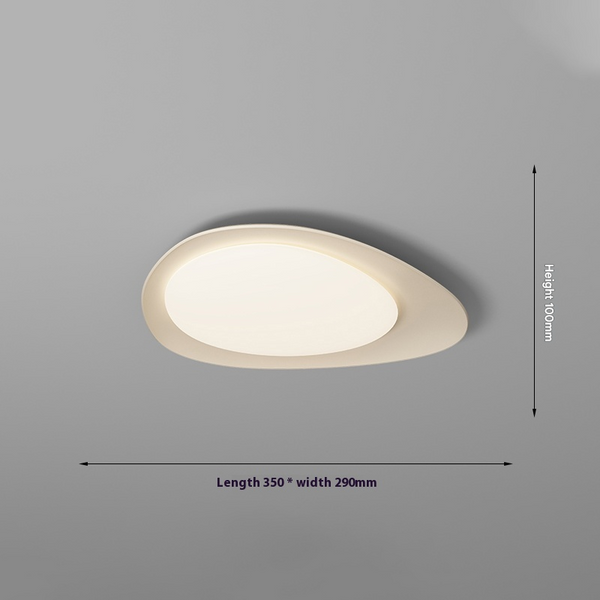 Plafonnier créatif en galets pour chambre à coucher et couloir