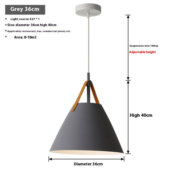 Lustre de salle à manger personnalisé moderne et nordique