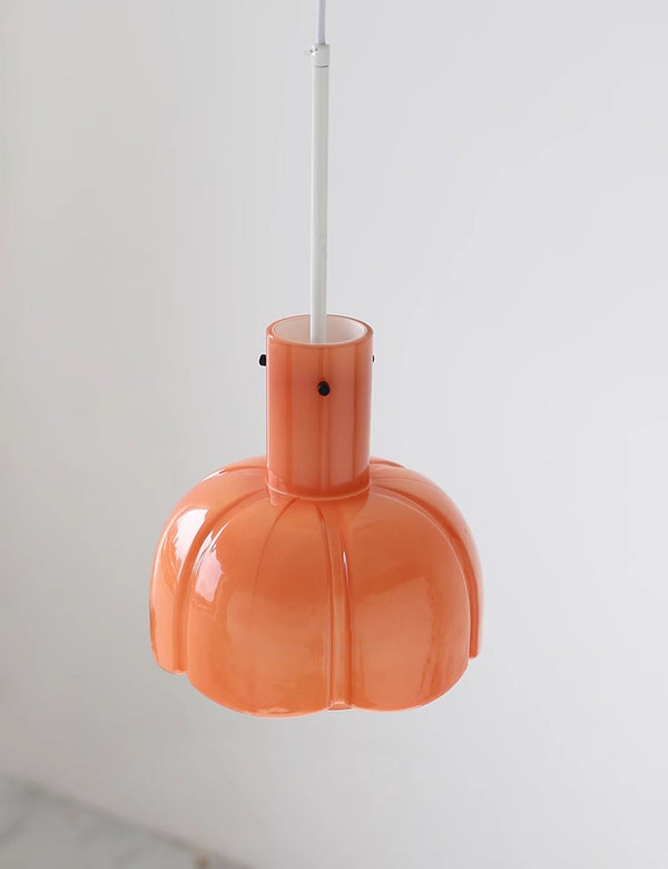 Creative flower bud glass chandelier
