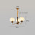 French solid wood fabric chandelier