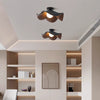 Creative retro lotus leaf bedroom corridor ceiling lamp