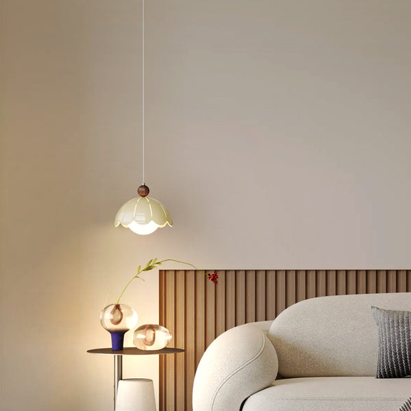 French cream style bedroom bedside chandelier