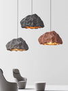 Wabi-sabi style creative cloud chandelier