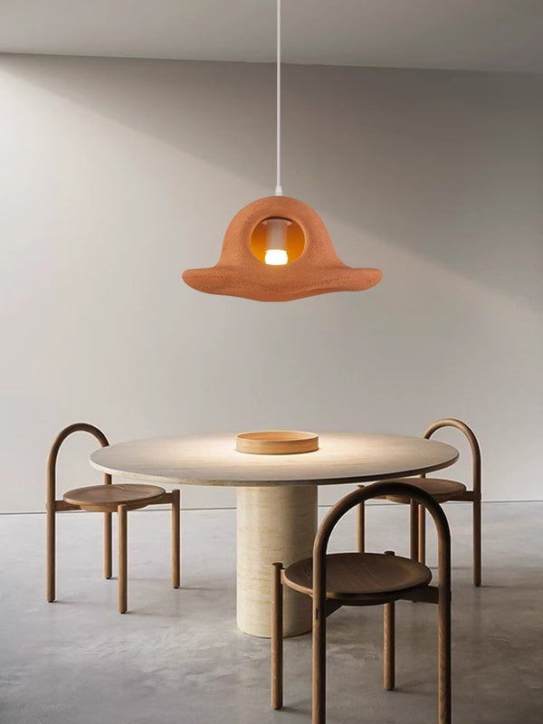 Lustre chapeau de style japonais wabi-sabi
