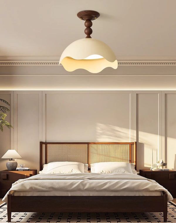 Plafonnier de chambre de style médiéval de style crème