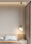 Petit lustre de chevet de chambre de style crème