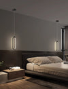 All copper bedroom bedside chandelie