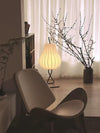 Cream style pear floor lamp