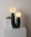 Nordic creative double head ball table lamp